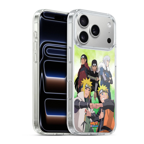 Naruto Shippuden Key Art Hokage Group Soft Gel Case for Apple iPhone 17 Pro