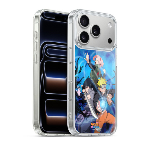 Naruto Shippuden Key Art Team 7 Soft Gel Case for Apple iPhone 17 Pro