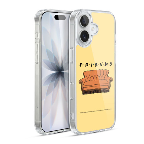 Friends TV Show Iconic Couch Soft Gel Case for Apple iPhone 17