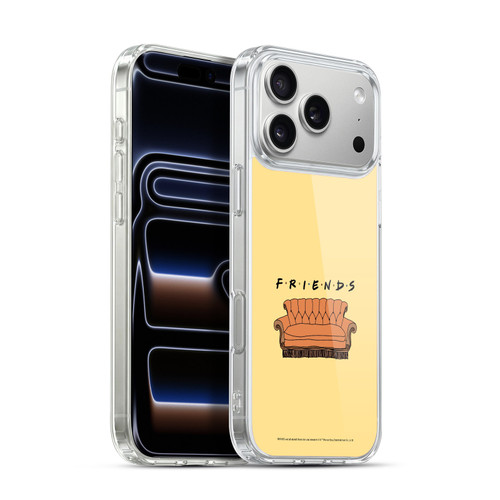 Friends TV Show Iconic Couch Soft Gel Case for Apple iPhone 17 Pro Max