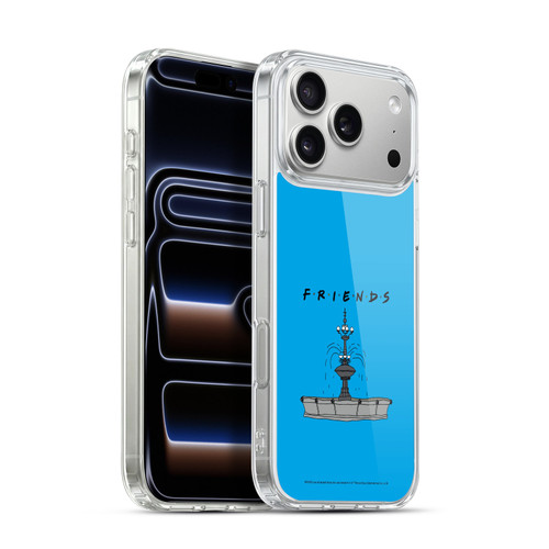 Friends TV Show Iconic Fountain Soft Gel Case for Apple iPhone 17 Pro Max