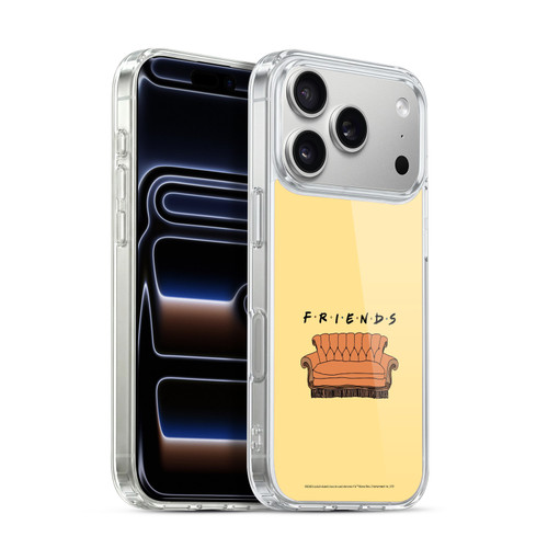 Friends TV Show Iconic Couch Soft Gel Case for Apple iPhone 17 Pro