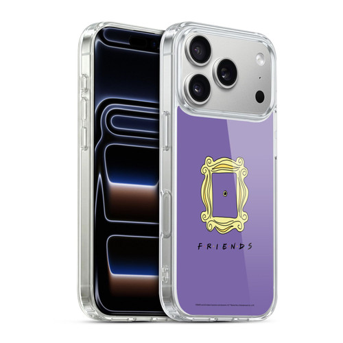 Friends TV Show Iconic Peephole Frame Soft Gel Case for Apple iPhone 17 Pro