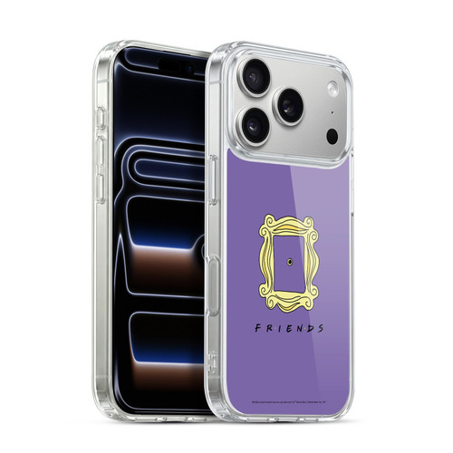 Friends TV Show Iconic Peephole Frame Soft Gel Case for Apple iPhone 17 Pro