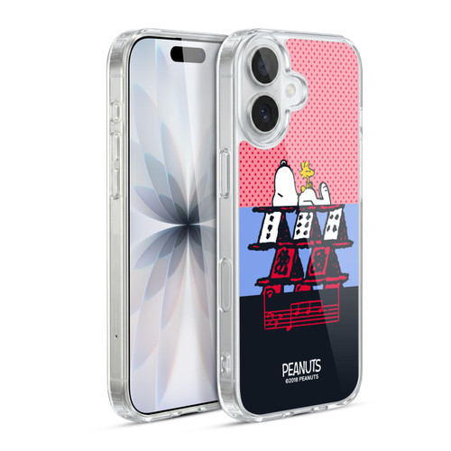 Peanuts Halfs And Laughs Snoopy & Woodstock 3 Soft Gel Case for Apple iPhone 17