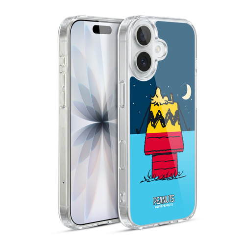 Peanuts Halfs And Laughs Woodstock House Soft Gel Case for Apple iPhone 17