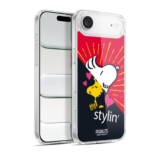 Peanuts Halfs And Laughs Snoopy & Woodstock 2 Soft Gel Case for Apple iPhone 17 Air
