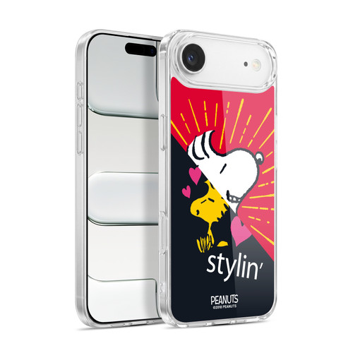 Peanuts Halfs And Laughs Snoopy & Woodstock 2 Soft Gel Case for Apple iPhone 17 Air