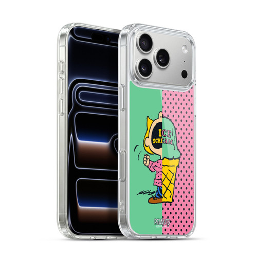 Peanuts Halfs And Laughs Sally Ice Cream Soft Gel Case for Apple iPhone 17 Pro Max