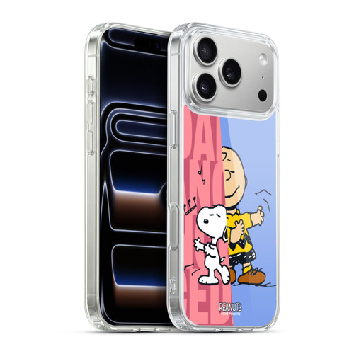 Peanuts Halfs And Laughs Snoopy & Charlie Soft Gel Case for Apple iPhone 17 Pro Max