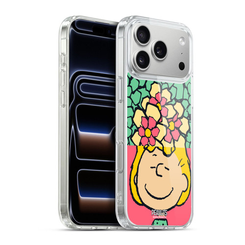 Peanuts Halfs And Laughs Sally Flowers Soft Gel Case for Apple iPhone 17 Pro Max
