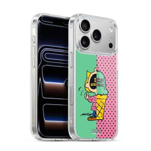 Peanuts Halfs And Laughs Sally Ice Cream Soft Gel Case for Apple iPhone 17 Pro