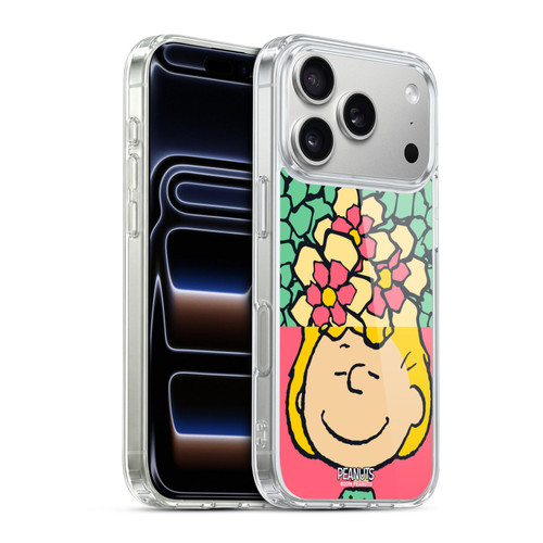 Peanuts Halfs And Laughs Sally Flowers Soft Gel Case for Apple iPhone 17 Pro