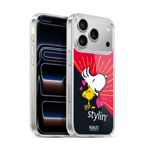 Peanuts Halfs And Laughs Snoopy & Woodstock 2 Soft Gel Case for Apple iPhone 17 Pro