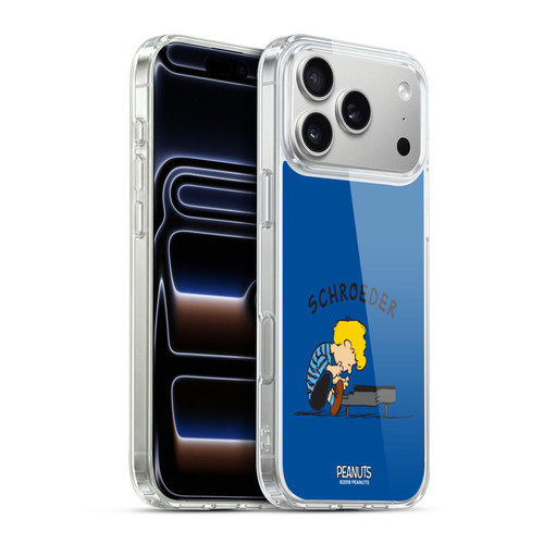 Peanuts Characters Schroeder Soft Gel Case for Apple iPhone 17 Pro Max