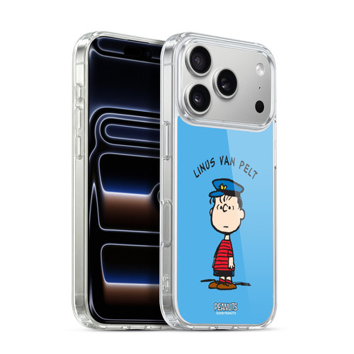 Peanuts Characters Linus van Pelt Soft Gel Case for Apple iPhone 17 Pro