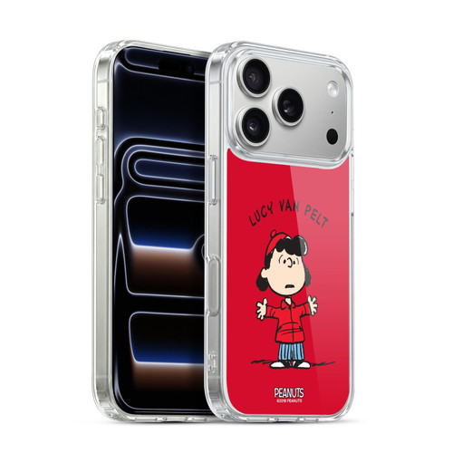 Peanuts Characters Lucy van Pelt Soft Gel Case for Apple iPhone 17 Pro