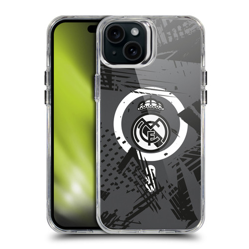 Real Madrid CF Logo Icon Urban SHOCKPROOF BUMPER CASE COMPATIBLE WITH  & MAGSAFE Apple iPhone 15 Plus
