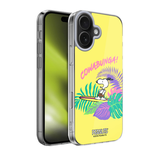 Peanuts Snoopy Aloha Disco Cowabunga! Soft Gel Case for Apple iPhone 17