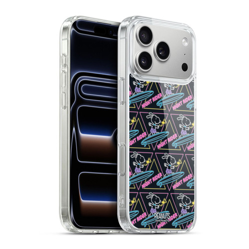 Peanuts Snoopy Aloha Disco Night Rider Soft Gel Case for Apple iPhone 17 Pro Max