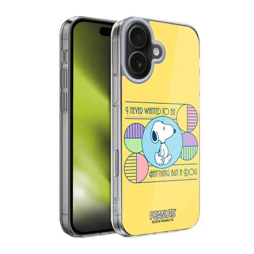 Peanuts Snoopy Deco Dreams Dog Soft Gel Case for Apple iPhone 17