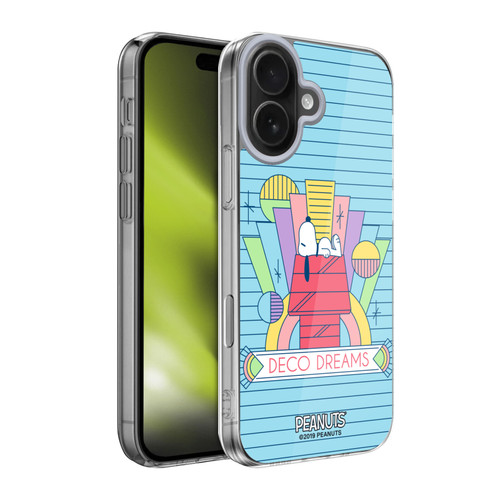 Peanuts Snoopy Deco Dreams House Dreams Soft Gel Case for Apple iPhone 17