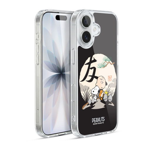 Peanuts Oriental Snoopy Charlie Brown Soft Gel Case for Apple iPhone 17