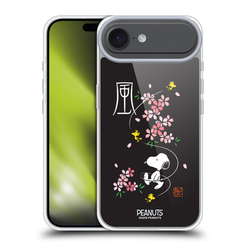 Peanuts Oriental Snoopy Cherry Blossoms Soft Gel Case for Apple iPhone 17 Air