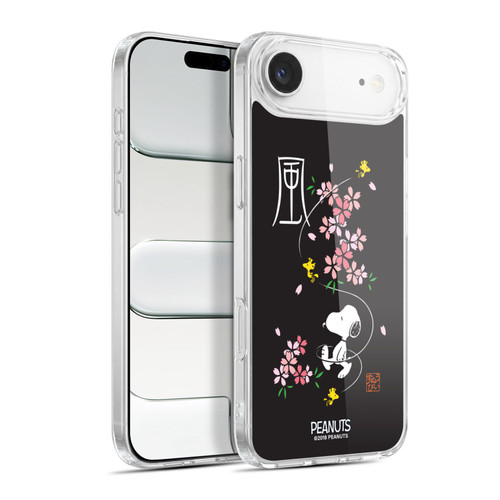 Peanuts Oriental Snoopy Cherry Blossoms Soft Gel Case for Apple iPhone 17 Air