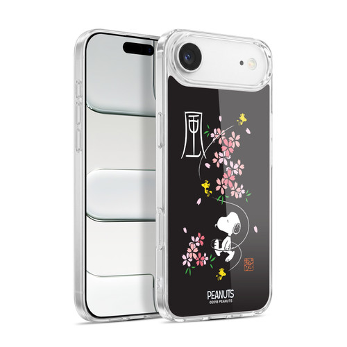 Peanuts Oriental Snoopy Cherry Blossoms Soft Gel Case for Apple iPhone 17 Air