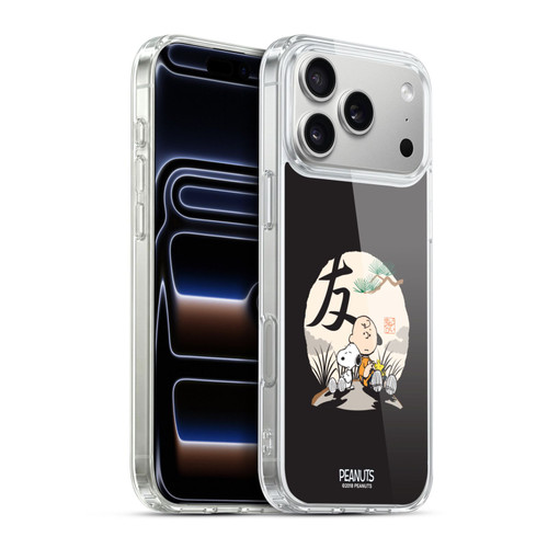 Peanuts Oriental Snoopy Charlie Brown Soft Gel Case for Apple iPhone 17 Pro Max