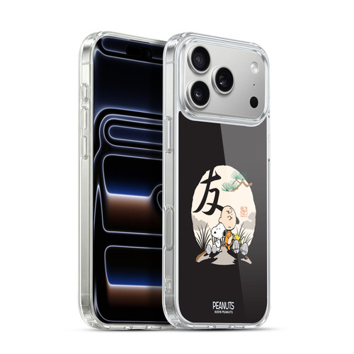 Peanuts Oriental Snoopy Charlie Brown Soft Gel Case for Apple iPhone 17 Pro Max