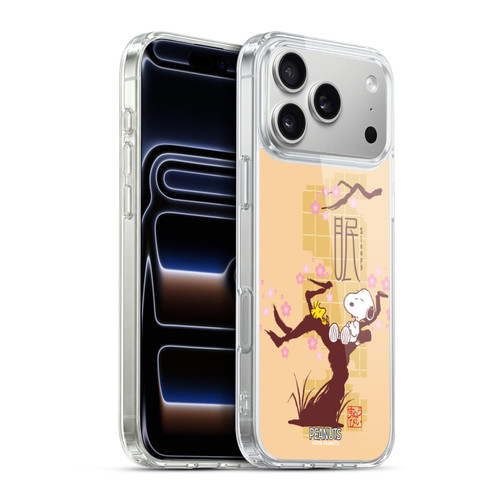 Peanuts Oriental Snoopy Sleepy Soft Gel Case for Apple iPhone 17 Pro Max