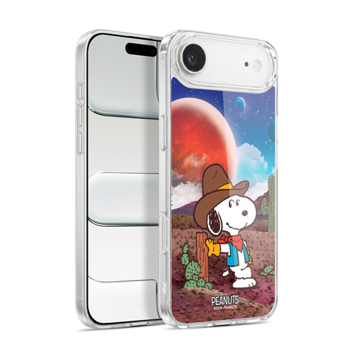 Peanuts Snoopy Space Cowboy Nebula Ranger Soft Gel Case for Apple iPhone 17 Air