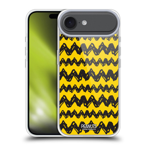 Peanuts Charlie Brown Patterns Soft Gel Case for Apple iPhone 17 Air