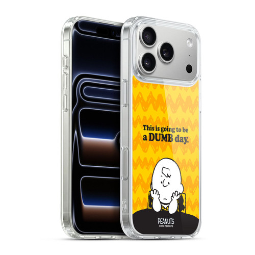 Peanuts Charlie Brown Dumb Day Soft Gel Case for Apple iPhone 17 Pro Max