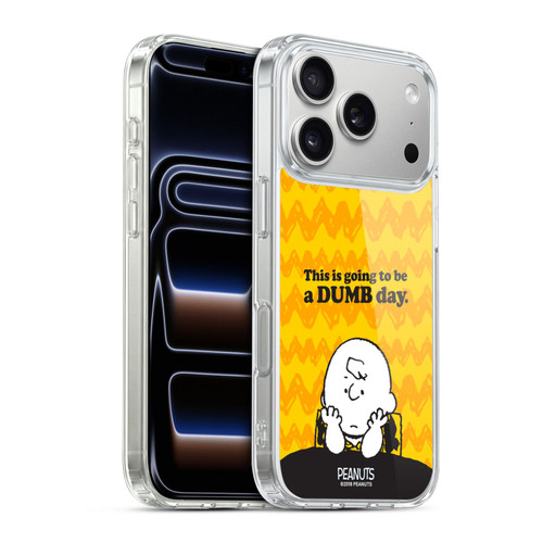 Peanuts Charlie Brown Dumb Day Soft Gel Case for Apple iPhone 17 Pro