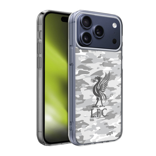 Liverpool Football Club Camou Third Colourways Liver Bird Soft Gel Case for Apple iPhone 17 Pro Max