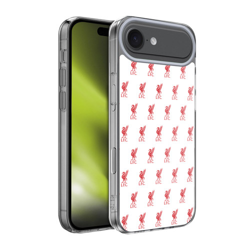 Liverpool Football Club Crest & Liverbird Patterns 1 White Soft Gel Case for Apple iPhone 17 Air Liverpool Football Club Crest & Liverbird Patterns 1 White Soft Gel Case for Apple iPhone 17 Air