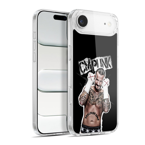 WWE CM Punk Graphics Soft Gel Case for Apple iPhone 17 Air