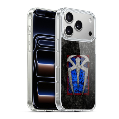 WWE Roman Reigns Distressed Logo Soft Gel Case for Apple iPhone 17 Pro