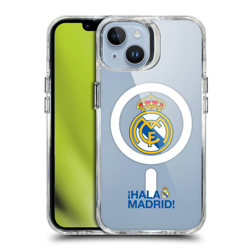 Real Madrid CF Logo Icon Hala Madrid SHOCKPROOF BUMPER CASE COMPATIBLE WITH  & MAGSAFE Apple iPhone 14