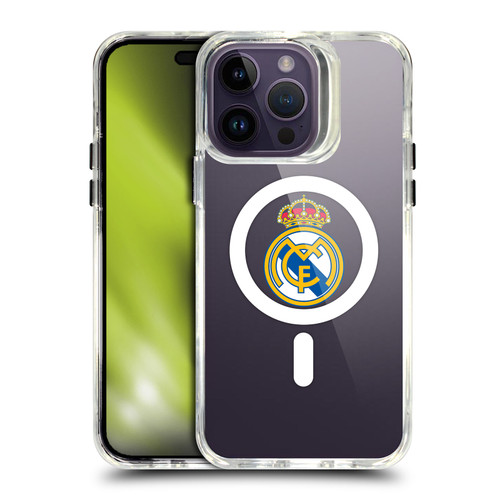 Real Madrid CF Logo Icon Crest SHOCKPROOF BUMPER CASE COMPATIBLE WITH  & MAGSAFE Apple iPhone 14 Pro Max