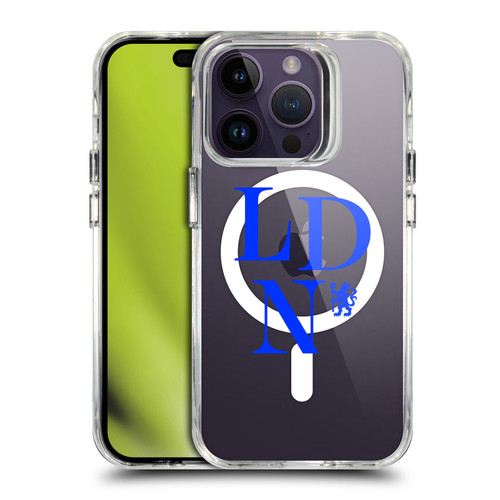 Chelsea Football Club Logo Icon Logotype SHOCKPROOF BUMPER CASE COMPATIBLE WITH Apple iPhone 14 Pro & MAGSAFE