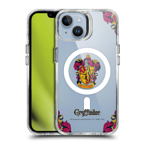 Harry Potter Houses Gryffindor SHOCKPROOF BUMPER CASE COMPATIBLE WITH Apple iPhone 14 & MAGSAFE