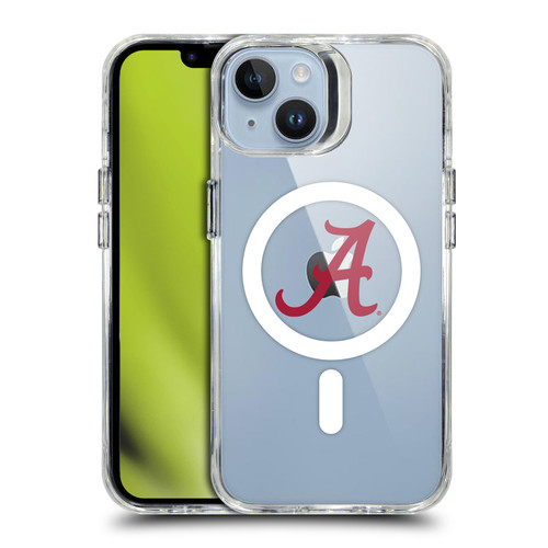 University Of Alabama UA The University Of Alabama Logo SHOCKPROOF BUMPER CASE COMPATIBLE WITH Apple iPhone 14 & MAGSAFE