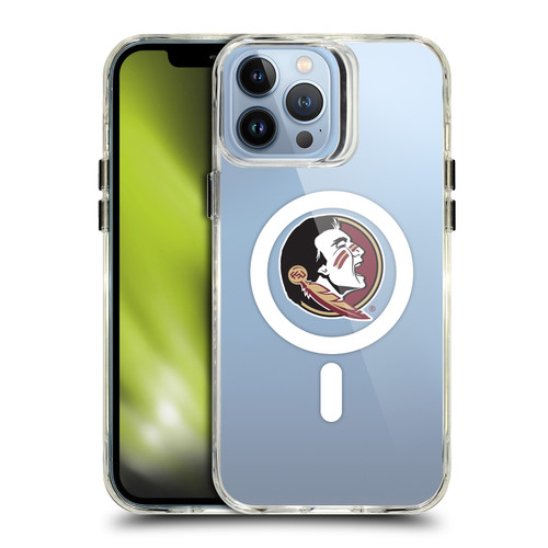 Florida State University FSU Florida State University Logo SHOCKPROOF BUMPER CASE COMPATIBLE WITH Apple iPhone 13 Pro Max & MAGSAFE
