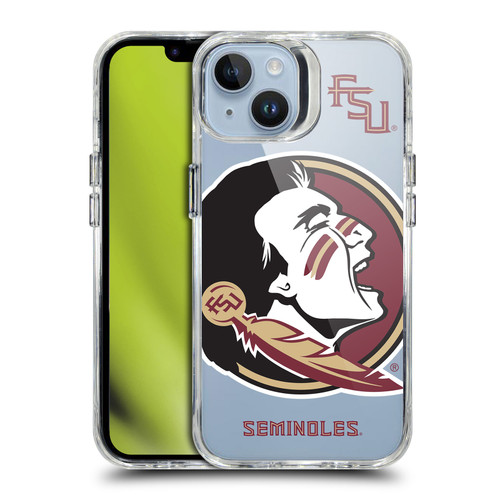 Florida State University FSU Florida State University Oversized SHOCKPROOF BUMPER CASE COMPATIBLE WITH Apple iPhone 14 & MAGSAFE