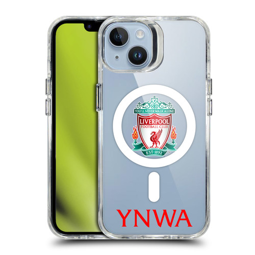 Liverpool Football Club Logo Icon Crest YNWA SHOCKPROOF BUMPER CASE COMPATIBLE WITH Apple iPhone 14 & MAGSAFE