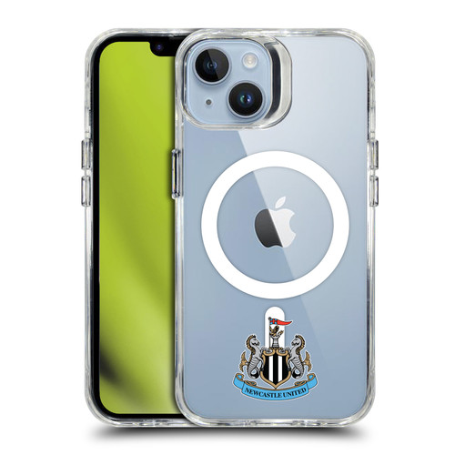 Newcastle United Football Club Logo Icon Crest Minimalist SHOCKPROOF BUMPER CASE COMPATIBLE WITH Apple iPhone 14 & MAGSAFE